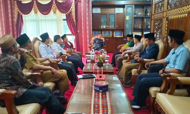 Pj. Bupati Nukman Terima Kunjungan PCNU Lampung Barat