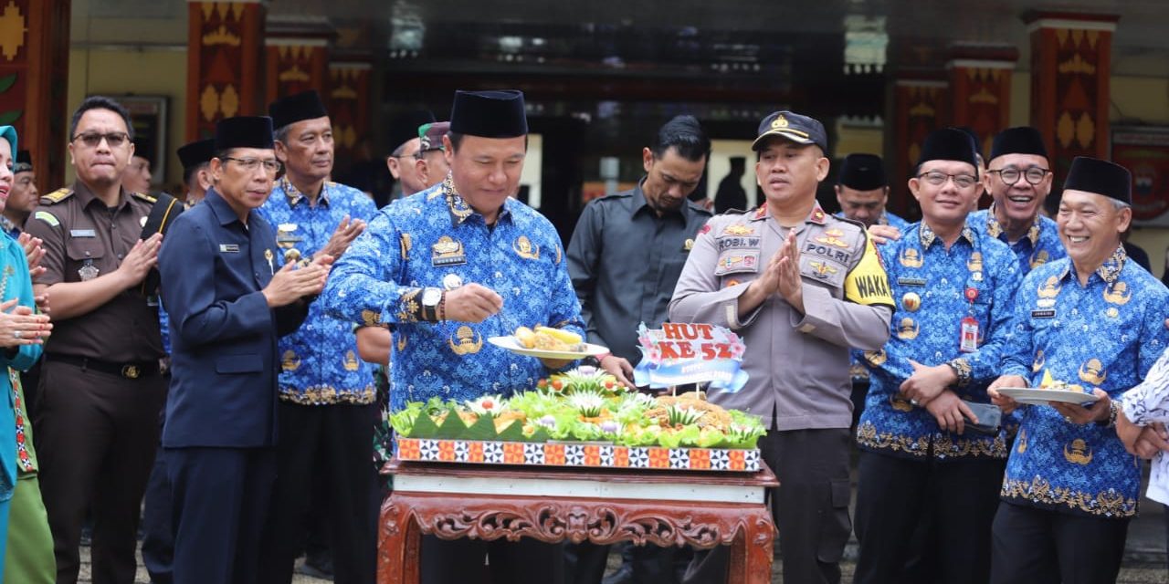 Peringati Hari Korpri, Nukman Harap Jadi Momentum meningkatkan Soliraditas Dan Sinergiritas.