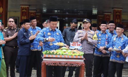Peringati Hari Korpri, Nukman Harap Jadi Momentum meningkatkan Soliraditas Dan Sinergiritas.