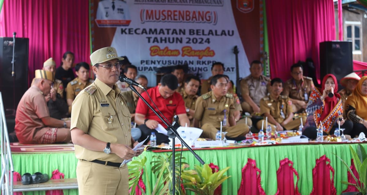 Hadiri Musrenbang Kecamatan, ini Pesan Pj. Bupati Nukman dan Pj. Sekda Lampung Barat