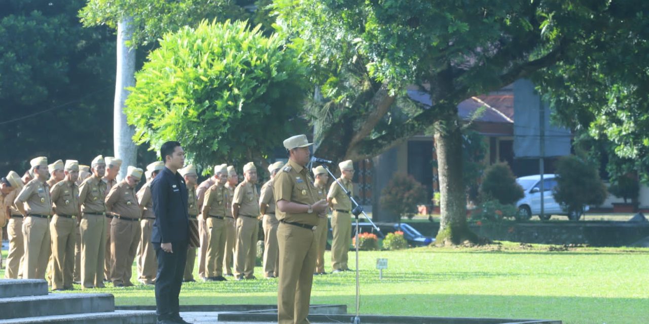 Pimpin Apel Mingguan, Pj. Bupati Lambar Kembali Ingatkan Netralitas ASN