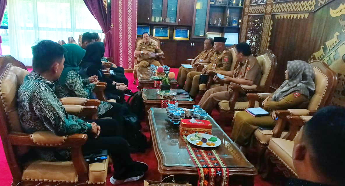Pj.Bupati Lampung Barat Terima Kunjungan UIN Lampung.