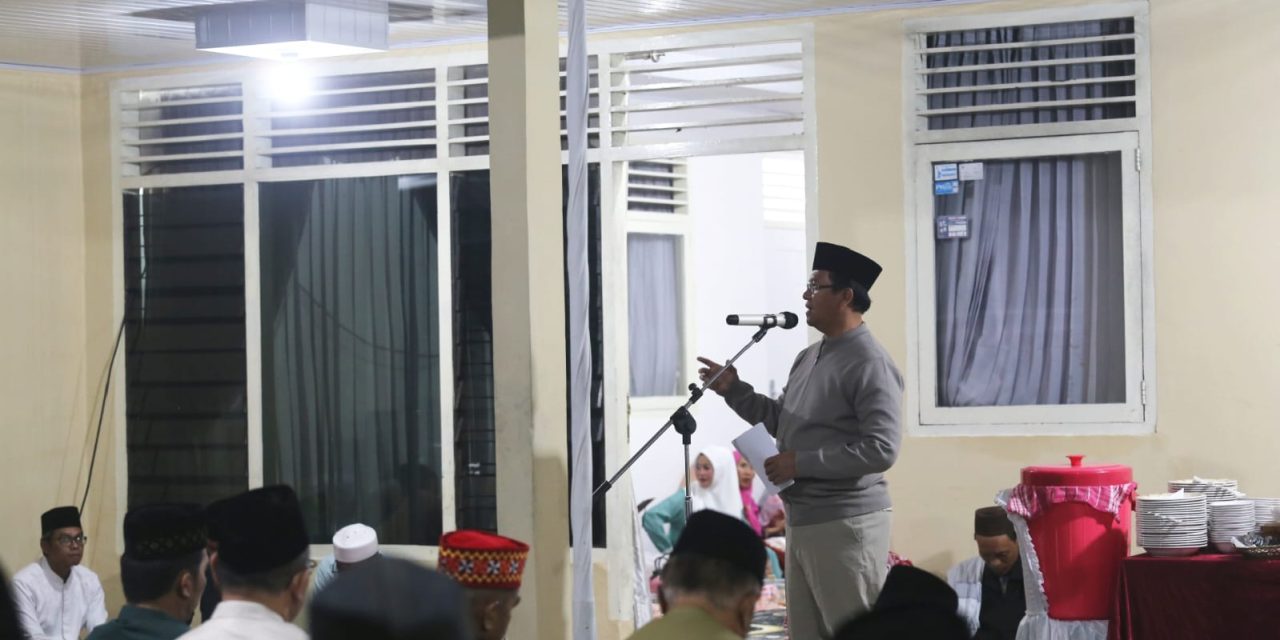 Menjelang Bulan Suci Ramadhan 1445 H, PJ. Bupati Lambar Gelar Doa Bersama.