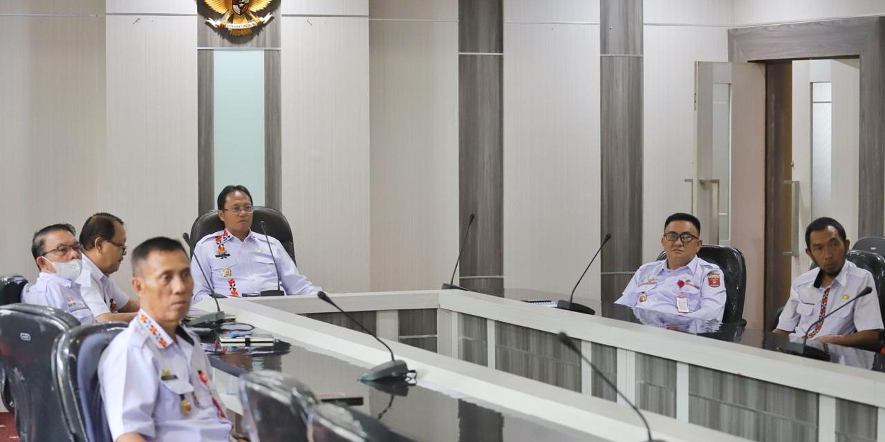 Pj Bupati Nukman Ikuti Rakor Persiapan Pilkada Serantak Tahun 2024.