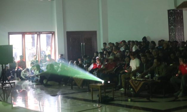 Pemkab Lambar gelar acara nobar semifinal piala asian cup Indonesia melawan Uzbekistan