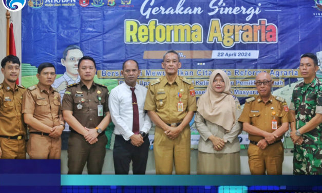 Hadiri Gerakan Sinergi Reforma Agraria 2024, Pj Bupati Nukman Harap Dapat Menyatukan Persepsi