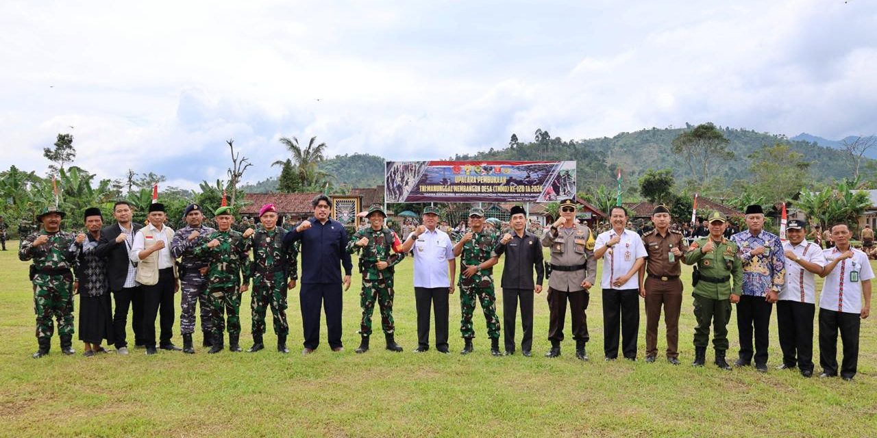 Buka TMMD 2024, Pj Bupati Nukman Harap Dapat Tingkatkan Kesejahteraan Masyarakat