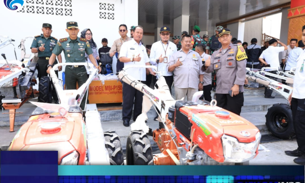 Hadapi El Nino, PJ Bupati Lampung Barat mengajak Para Petani  Meingkatkan Produktivitas Padi di Lampung Barat