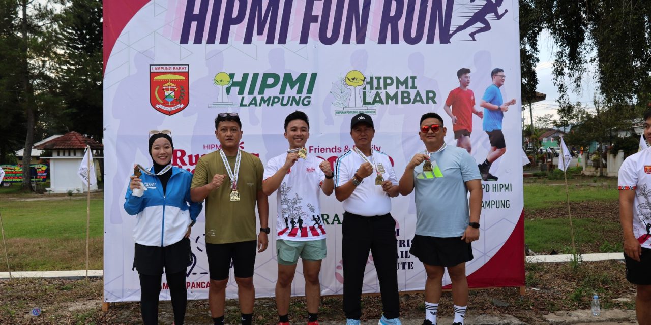 Lepas Peserta Fun Run, Pj Bupati Nukman Harap Menjadi Ajang Mengkampanyekan Budaya Hidup Sehat.