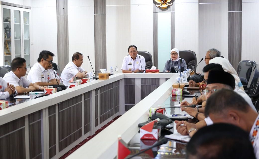 Perkuat Sinergiritas BPKP Perwakilan Provinsi Lampung Sambangi Pj Bupati Nukman