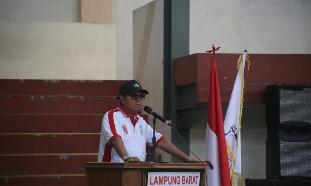 Pj. Bupati Nukman hadiri musyawarah dan pelantikan pengurus DPD Tani Merdeka Indonesia kab. Lampung Barat