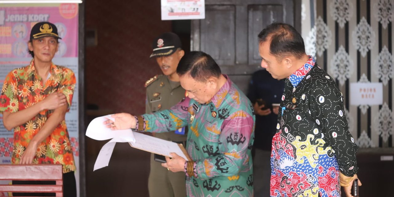 Sidak di Beberapa OPD Wabup Mad Hasnurin Kecewa Masih Ada Pegawai Tidak Berada di Kantor Saat Jam Kerja