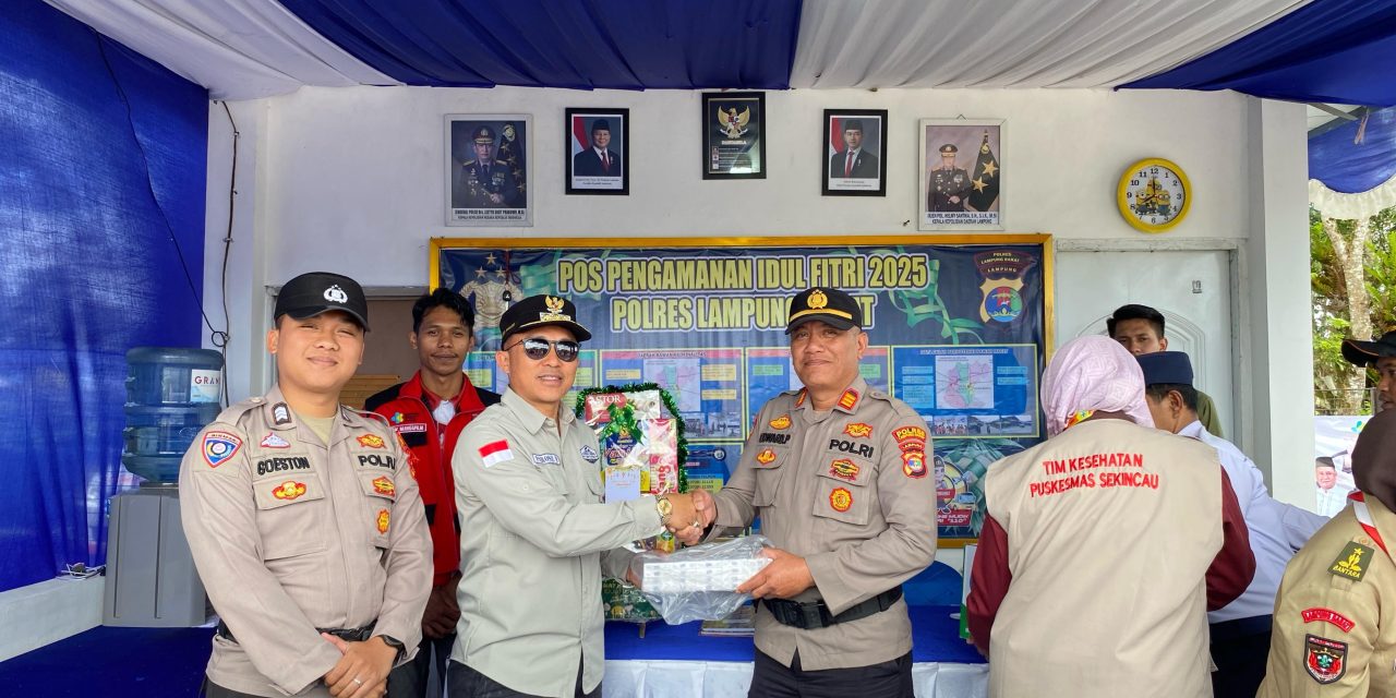 Pastikan Kelancaran Arus Mudik yang Nyaman dan Lancar, Parosil Mabsus Tinjau Posko Lebaran Idul Fitri