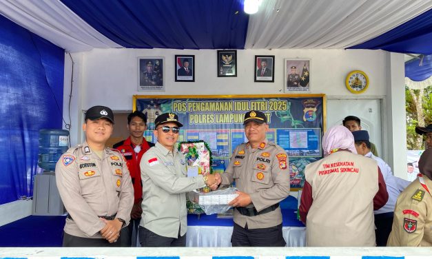 Pastikan Kelancaran Arus Mudik yang Nyaman dan Lancar, Parosil Mabsus Tinjau Posko Lebaran Idul Fitri