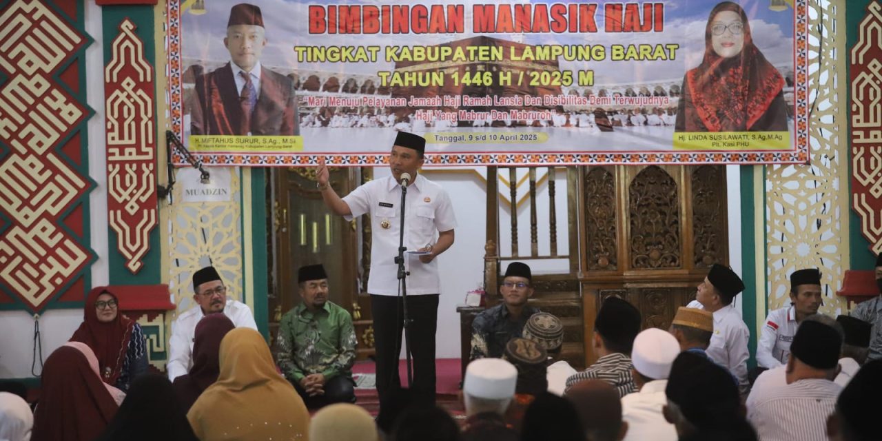 Buka Bimbingan Manasik Haji, Parosil Mabsus Minta Jamaah Ikuti Dengan Serius