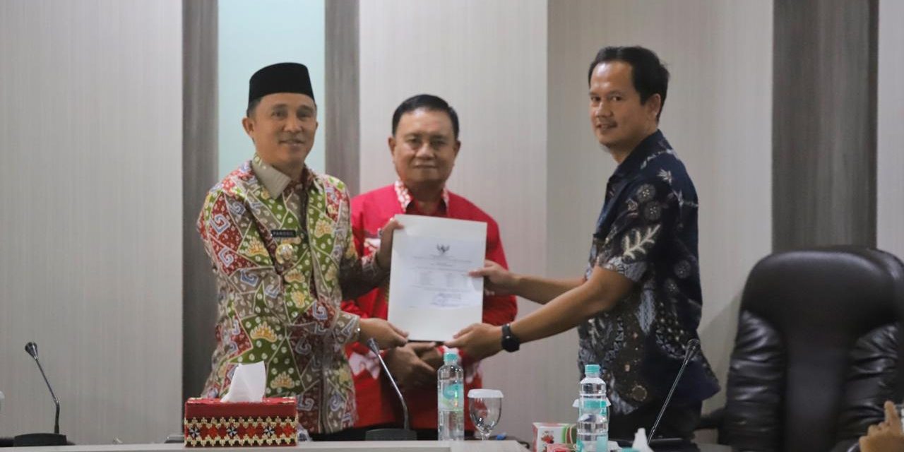 Entry Meeting Bersama BPK RI, Bupati Lambar Parosil Mabsus Minta Perangkat Daerah Kooperatif