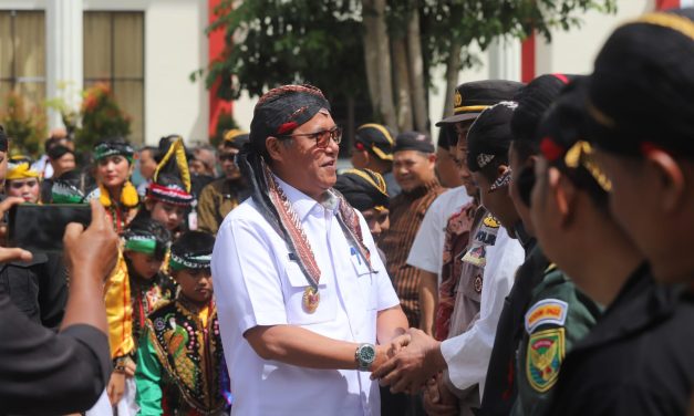 Sekda Lampung Barat Ajak Warga Perkuat Silaturrahmi dan Lestarikan Budaya Lewat Halal Bihalal Pujakesuma