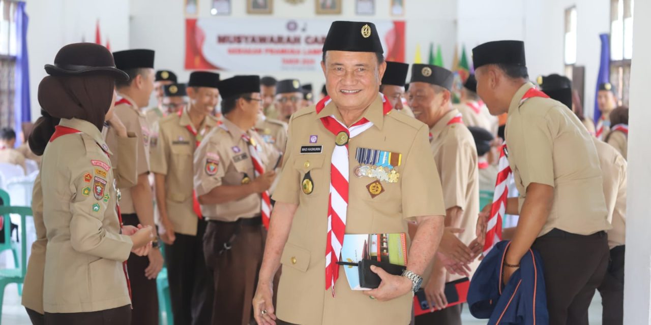 Wakil Bupati Lampung Barat Tekankan Persatuan NKRI di Muscab VII Gerakan Pramuka 2025