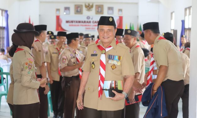 Wakil Bupati Lampung Barat Tekankan Persatuan NKRI di Muscab VII Gerakan Pramuka 2025