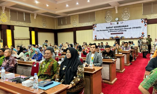 Dorong Akses Keuangan Merata, Wakil Bupati Lampung Barat Hadiri Rakor TPAKD 2025 di Bandar Lampung