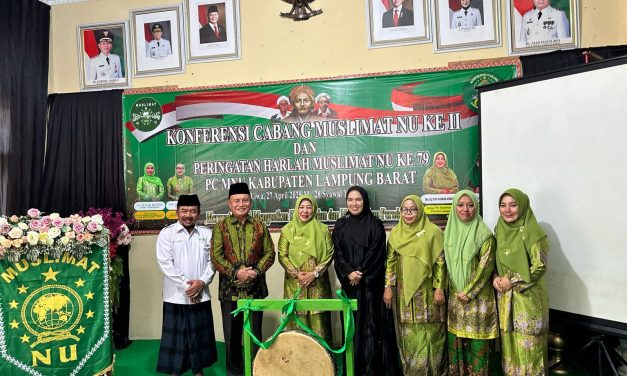 Wakil Bupati Lampung Barat Resmi Buka Konfercab II Muslimat NU: Dorong Muslimat NU Berperan Aktif dalam Pembangunan Daerah