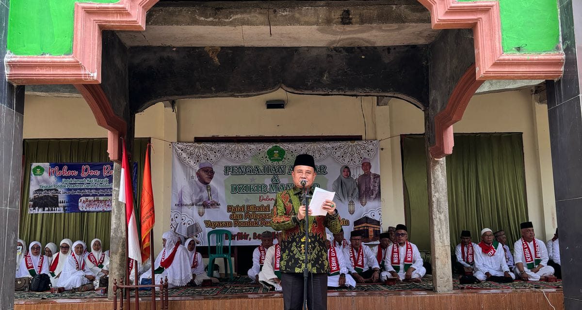 Wakil Bupati Lampung Barat Hadiri Pengajian Akbar dan Zikir Manakib di Ponpes Daruth Tholibin: Apresiasi Peran Pesantren Cetak Generasi Qur’ani dan Tangguh Hadapi Tantangan Zaman