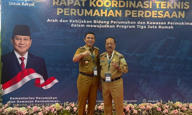 Dukung Salah Satu Asta Cita Prabowo Subianto Parosil Hadiri Rakor Program Tiga Juta Rumah