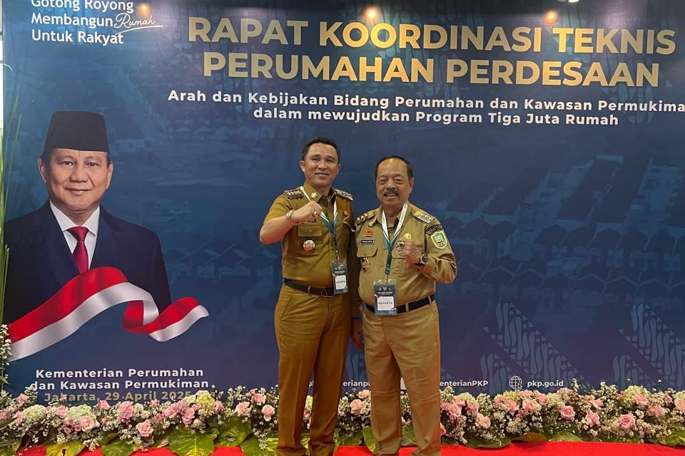 Dukung Salah Satu Asta Cita Prabowo Subianto Parosil Hadiri Rakor Program Tiga Juta Rumah