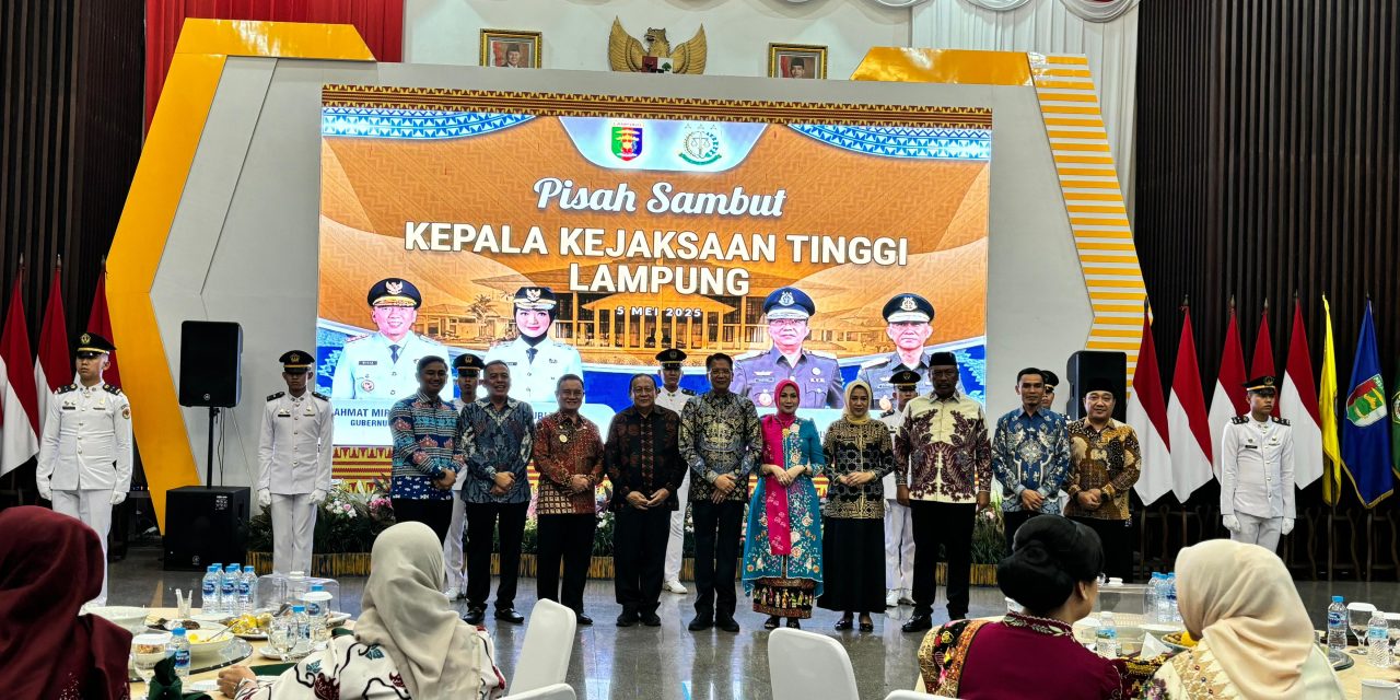 Wabup Mad Hasnurin Sampaikan Harapan Besar dalam Acara Pisah Sambut Kajati Lampung