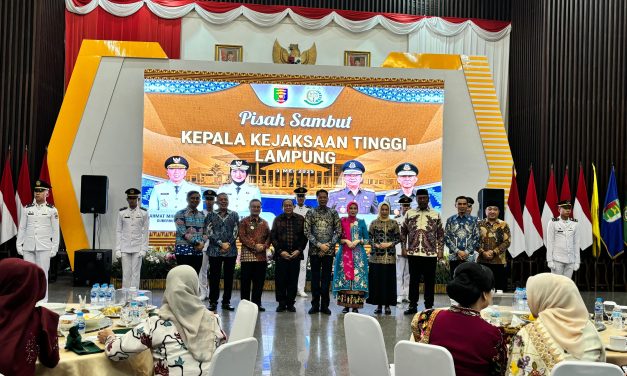 Wabup Mad Hasnurin Sampaikan Harapan Besar dalam Acara Pisah Sambut Kajati Lampung