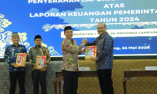 Pemkab Lambar Kembali Raih WTP Untuk Ke-15 Kalinya