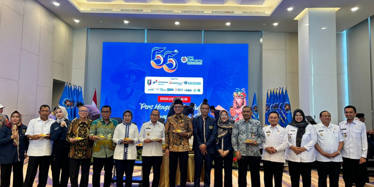 Wakil Bupati Lampung Barat Hadiri Diskusi Publik PWI Lampung: Tekankan Peran Pers dalam Menjaga Ketahanan Pangan