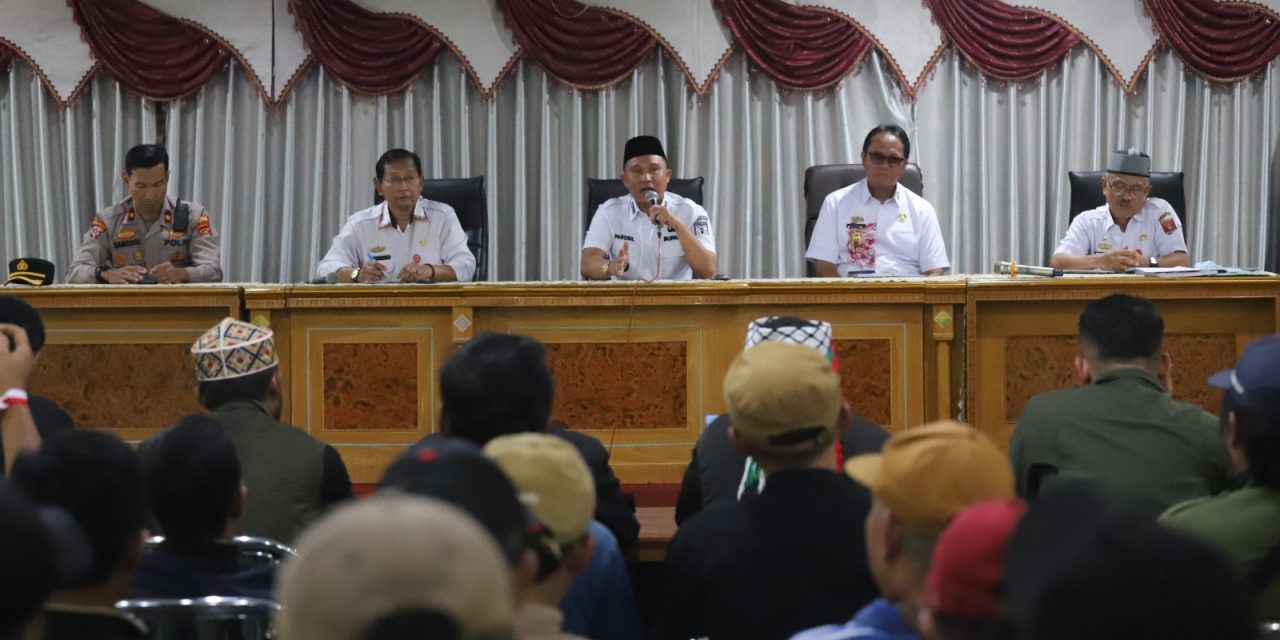 Temui Silaturahni Pedagang Kuliner Lambar, Parosil  Akan Maksimalkan Sosialisasi Agar Pedagang Tidak Dirugikan