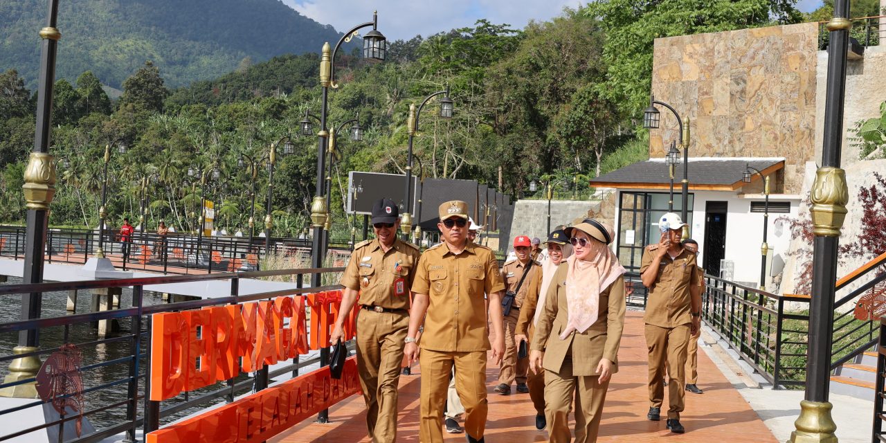 Bupati Parosil Tegaskan Stabilitas Harga di Pasar Tematik Danau Ranau: “Jangan Jadi Aji Mumpung!
