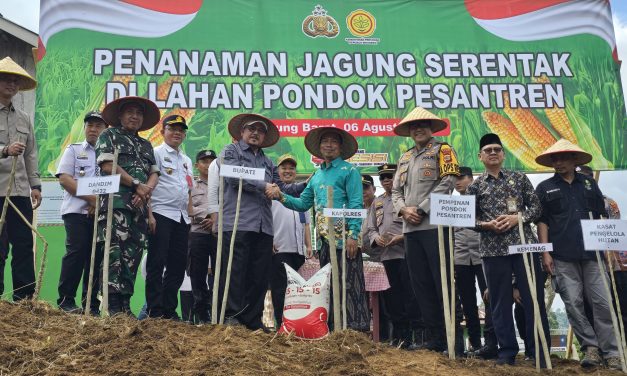 Assisten Bidang Pemerintahan dan Kesra Ahmad Hikami Apresiasi Polres Lampung Barat Canangkan Program Ketahanan Pangan