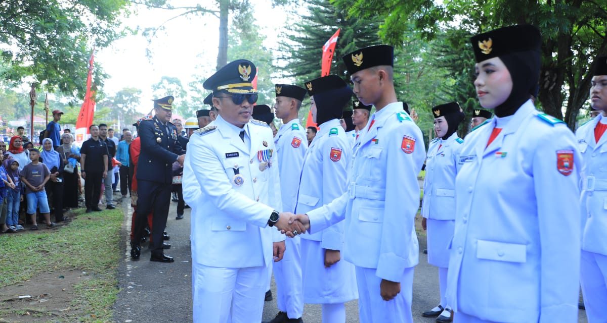 Parosil Mabsus Janjikan Reward bagi 50 Anggota Paskibraka Lampung Barat