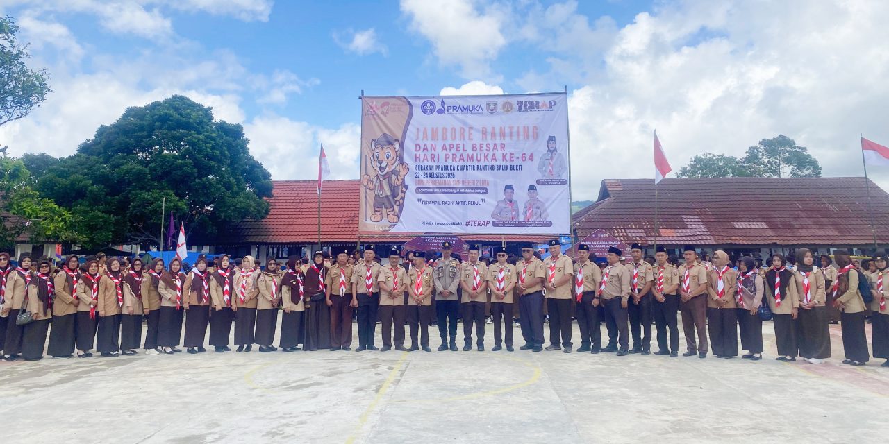 Semangat Pramuka Membara di Bumi Liwa: 480 Peserta Ramaikan Jambore dan Apel Besar Hari Pramuka ke-64