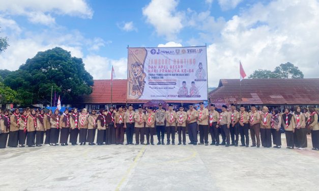 Semangat Pramuka Membara di Bumi Liwa: 480 Peserta Ramaikan Jambore dan Apel Besar Hari Pramuka ke-64