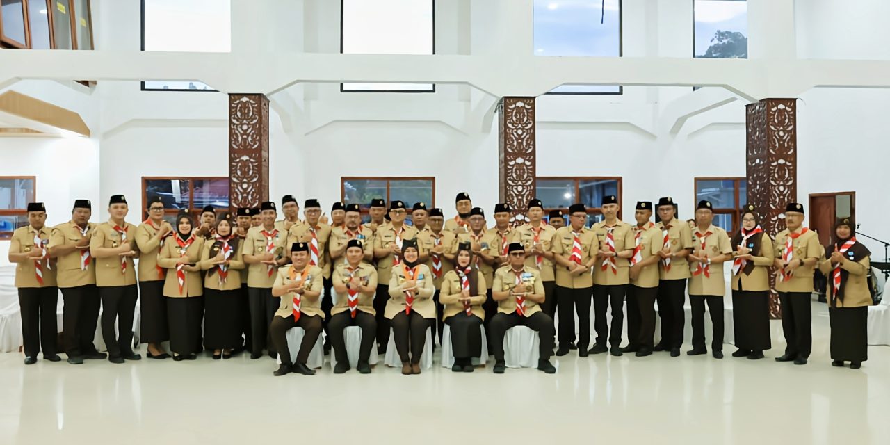 Bupati Parosil Dilantik sebagai Ketua Mabicab, Zelda Naturi Nukman Nahkodai Kwarcab Gerakan Pramuka Lampung Barat