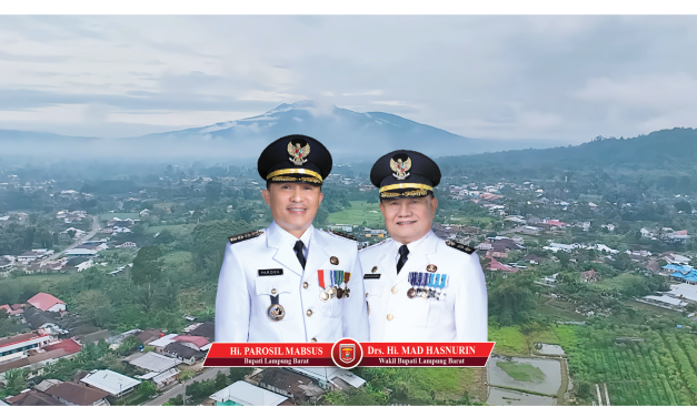 Lampung Barat Dinobatkan Sebagai Kabupaten Paling Aman, Parosil Mabsus; Ini Keren