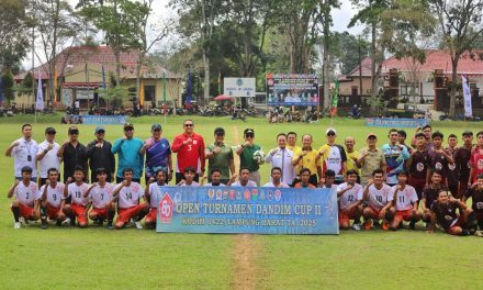 Parosil Mabsus Harap Turnamen Dandim Cup Dapat Melahirkan Atlet Terbaik