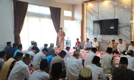 Jelang Hut Ke-34 Lambar, Parosil Mabsus Gelar Silaturahmi Dengan Jungkuan Sai Batin