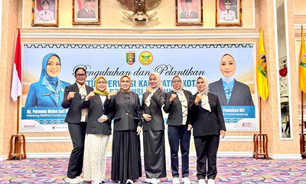 Perwosi Resmi Hadir di Lampung Barat: Ny. Partinia Parosil Sebagai Pelindung, Ny. Mistiana Jabat Ketua