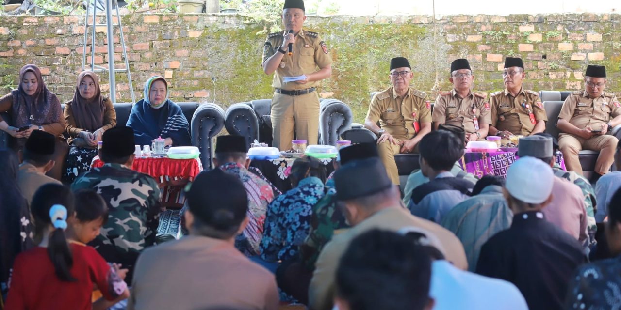 Parosil Mabsus Panjatkan Doa Bersama Dengan Masyarakat Talang Kuningan Untuk Kedamaian Lampung Barat