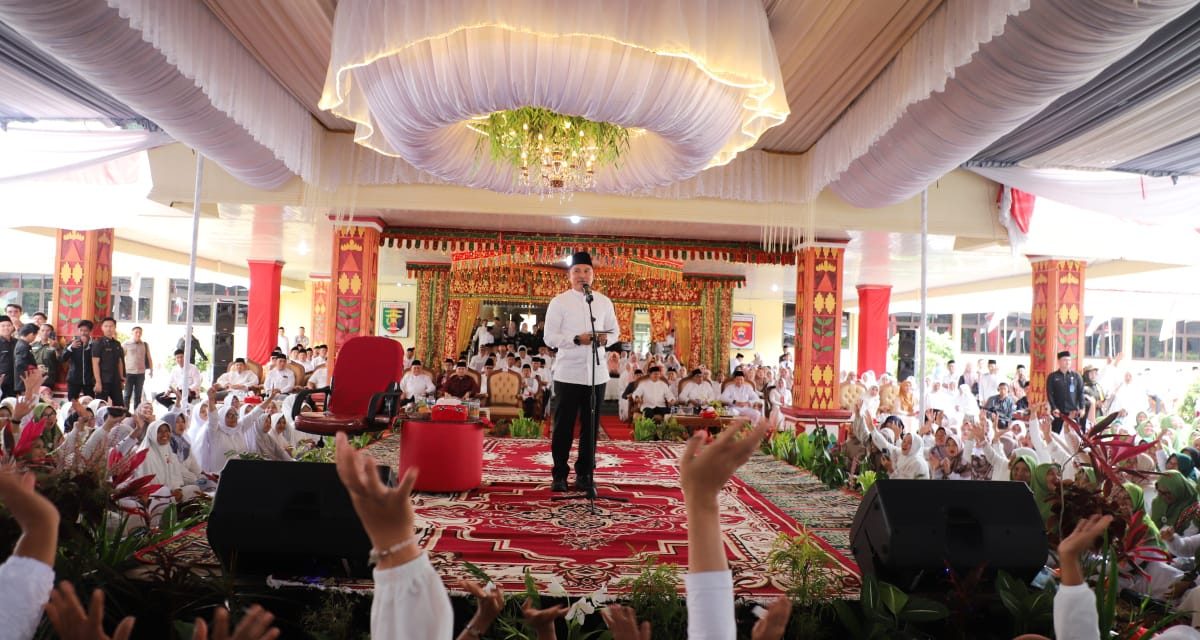Rayakan HUT ke-34, Pemkab Lambar Gelar Tabligh Akbar, Hadirkan Ulama Kondang Hilman Fauzi