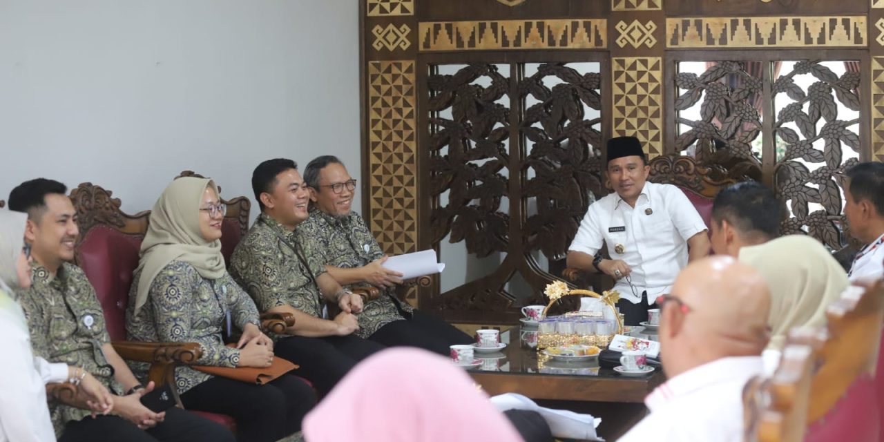 Pemkab Lampung Barat dan BPJS Kesehatan Bahas Sinkronisasi Program JKN dan Keaktifan Peserta