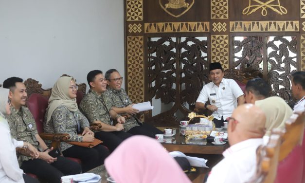 Pemkab Lampung Barat dan BPJS Kesehatan Bahas Sinkronisasi Program JKN dan Keaktifan Peserta