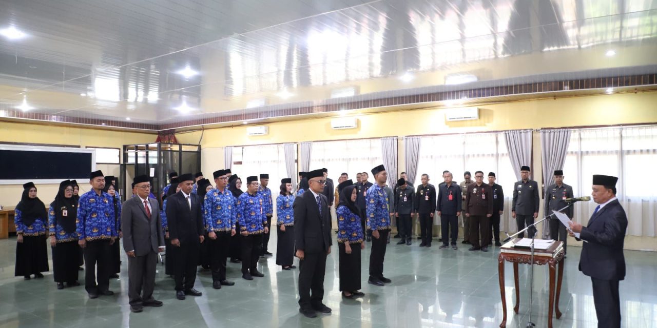Lantik Jabatan Administrator, Pengawas dan Fungisonal, Wakil Bupati Minta Segera Lakukan Konsolidasi Internal