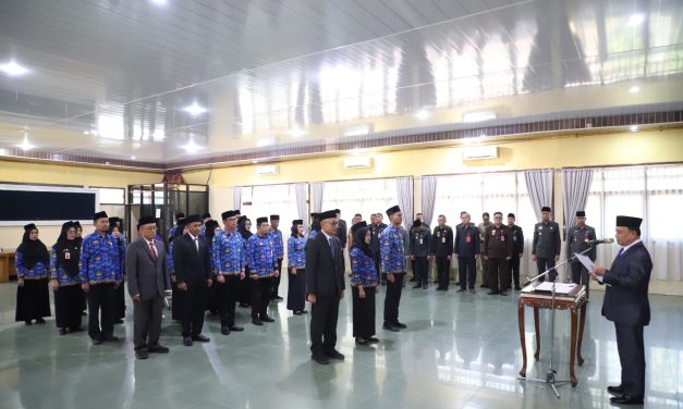 Lantik Jabatan Administrator, Pengawas dan Fungisonal, Wakil Bupati Minta Segera Lakukan Konsolidasi Internal