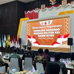 Wabup Lampung Barat Mad Hasnurin Hadiri Silaturahmi dan Penyambutan Pangdam XXI/Radin Inten Mayjen TNI Kristomei Sianturi